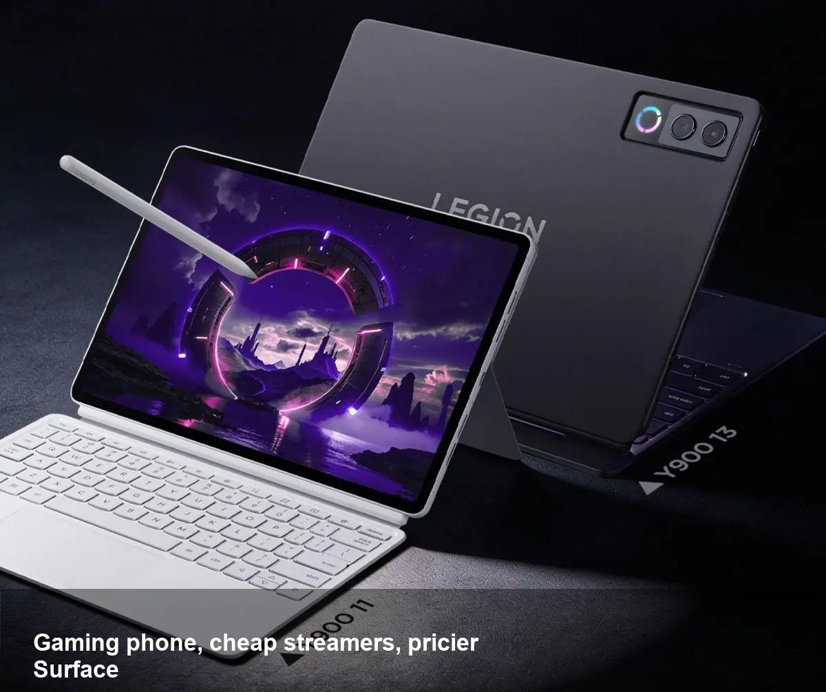 Lenovo gaming phone, Walmart streamers, Surface price hikes