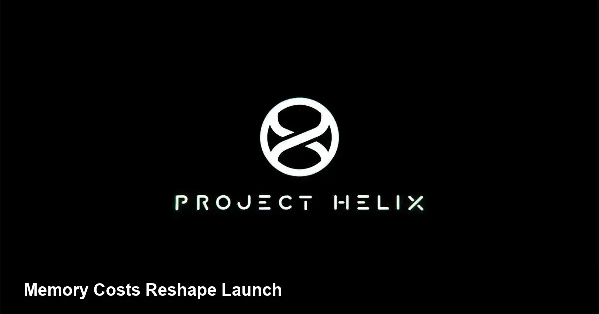 Xbox, Project Helix and the Memory Cost Crunch