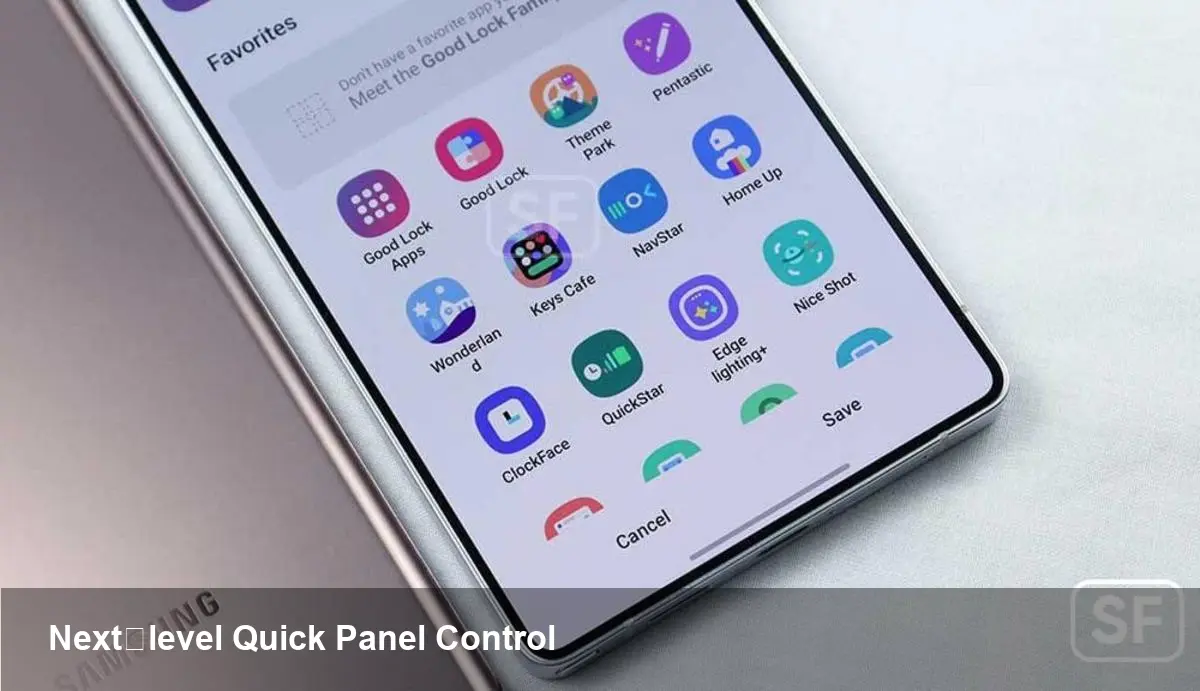 One UI 8.5: Deep Quick Panel Customization