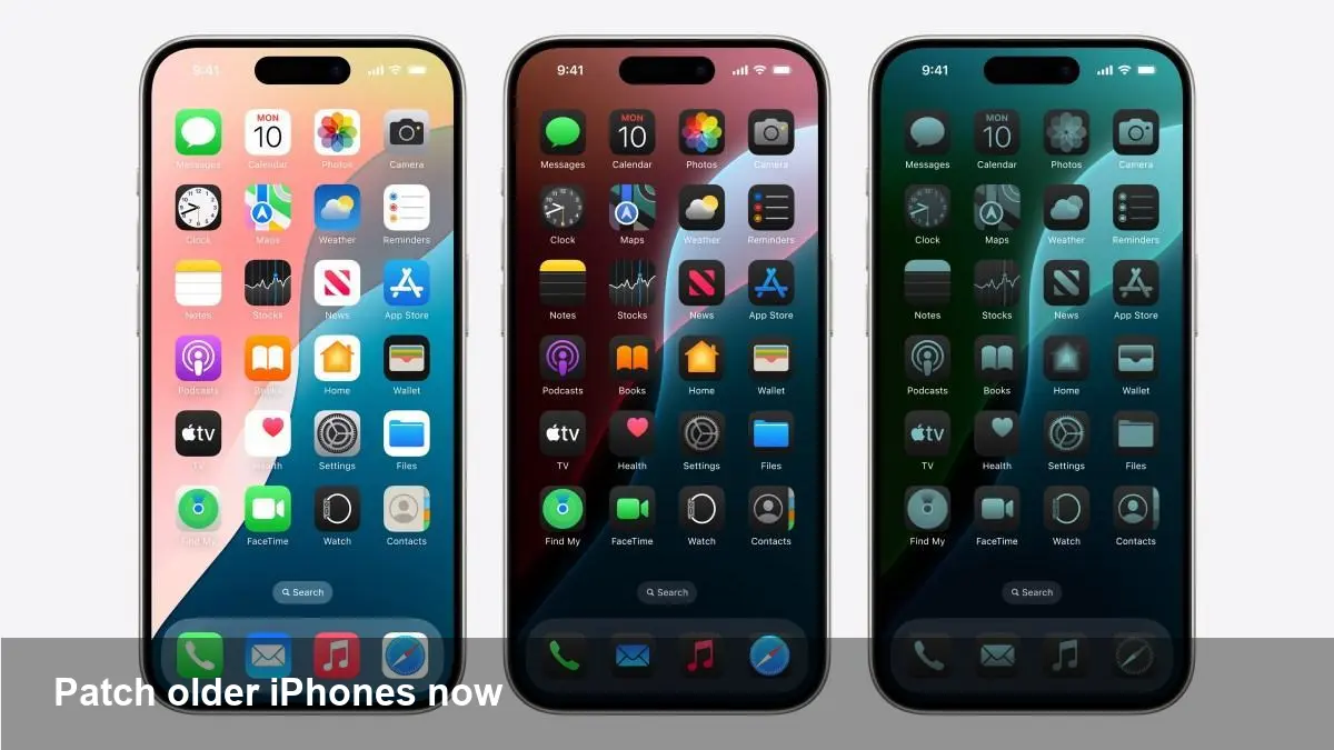 Apple security update for older iPhones