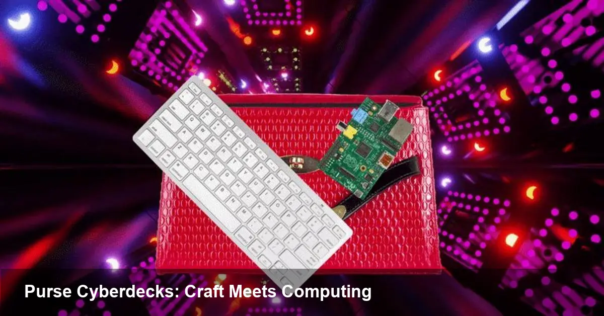 Cyberdecks in a Purse: The New Anti‑AI Gadget