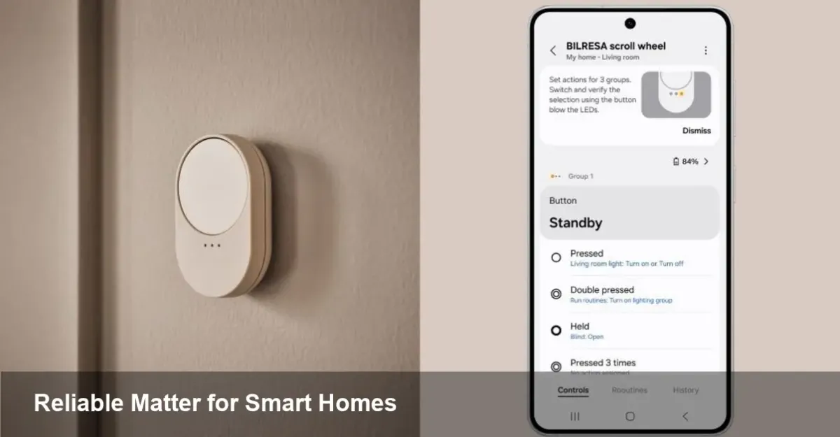 Ikea + Samsung Bring Smoother Matter Support