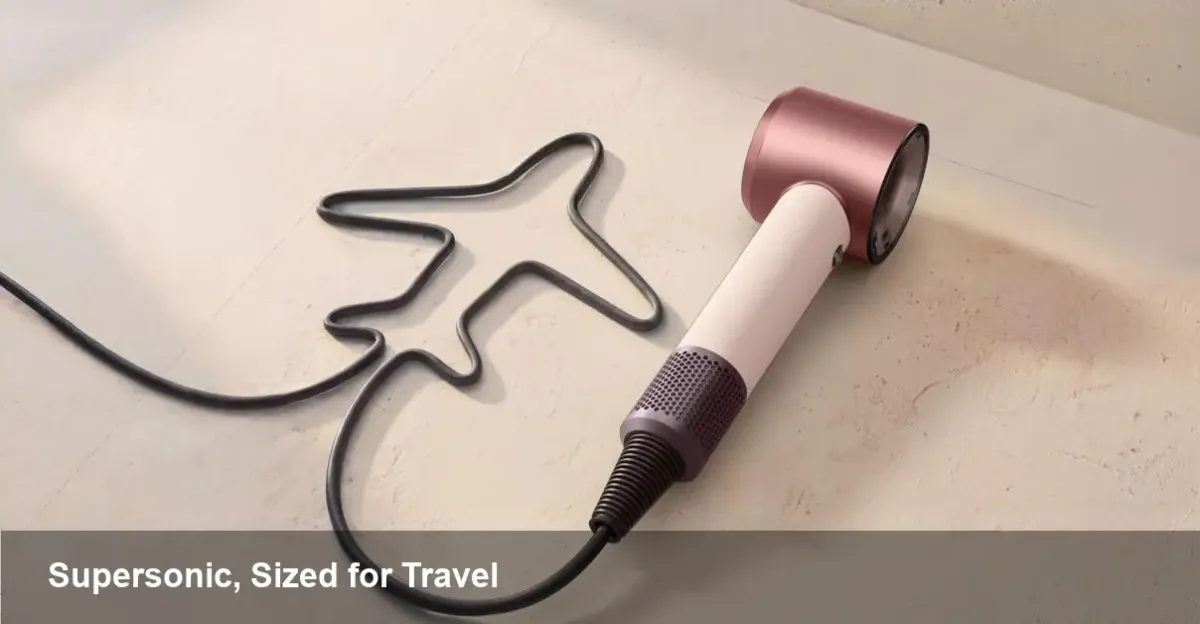 Dyson Travel Supersonic — Compact $299 Hairdryer