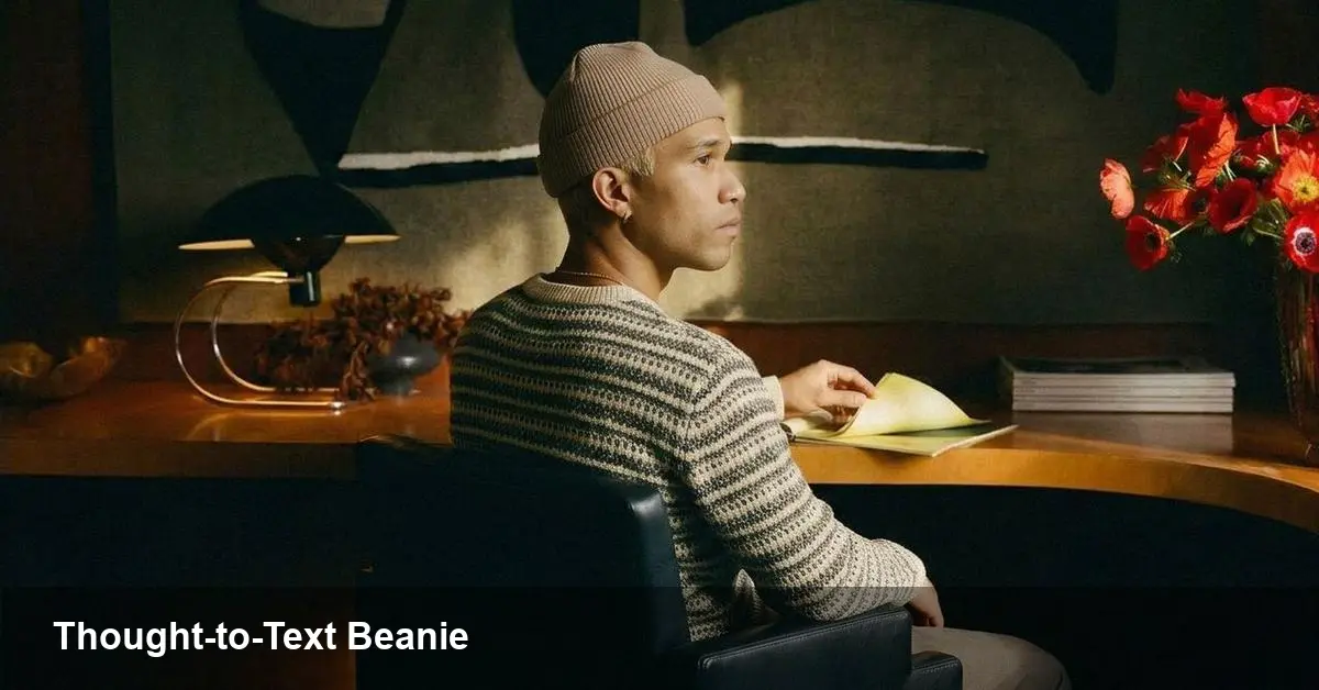 Sabi's Thought-to-Text Beanie: A Practical Look