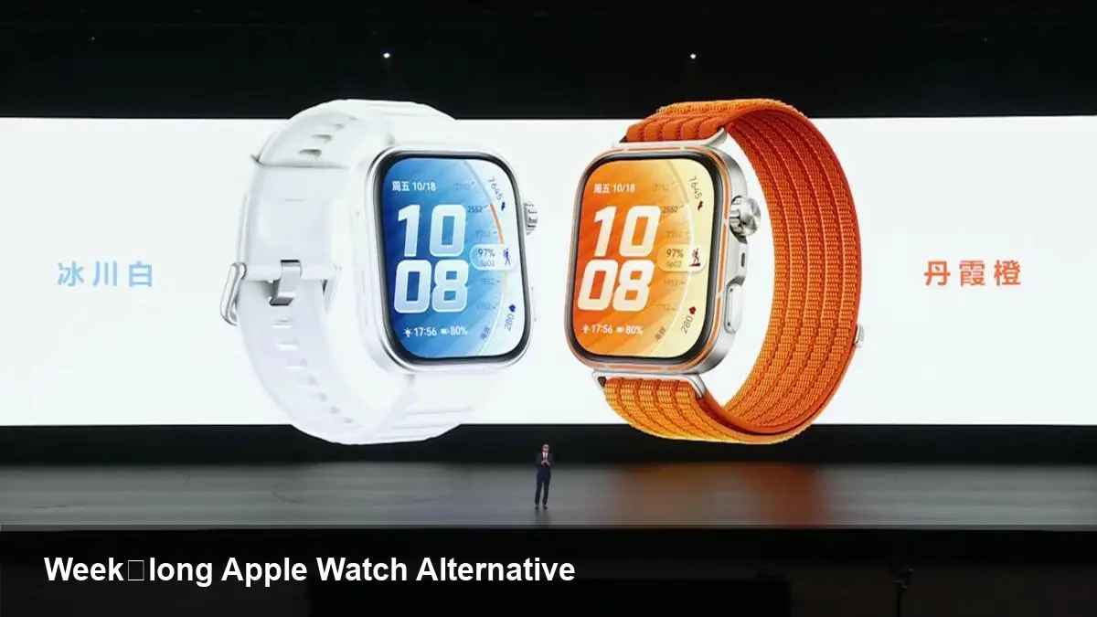 Apple Watch-style Smartwatches with Week-long Battery