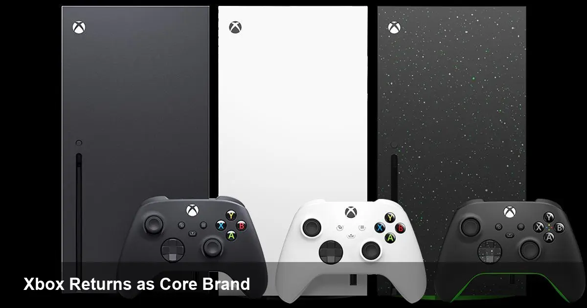 Microsoft returns to Xbox branding