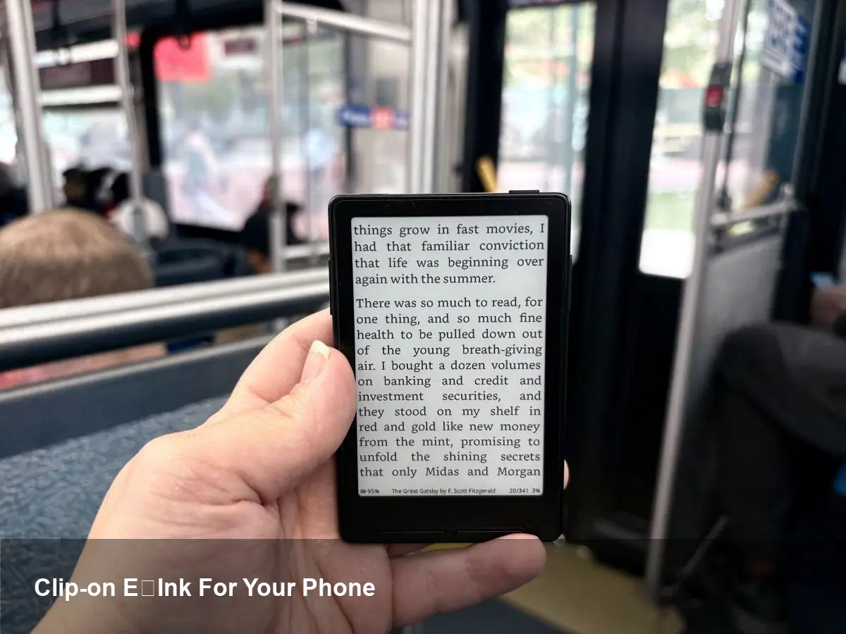 Xteink X3: Tiny MagSafe E‑Ink Reader