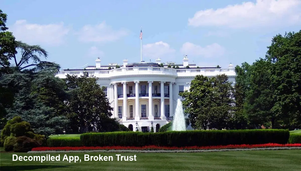 White House App Decompilation: Security Lessons