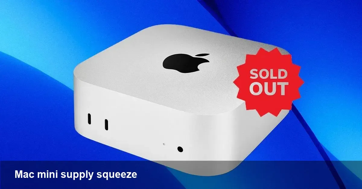 Mac mini shortage — what developers should do