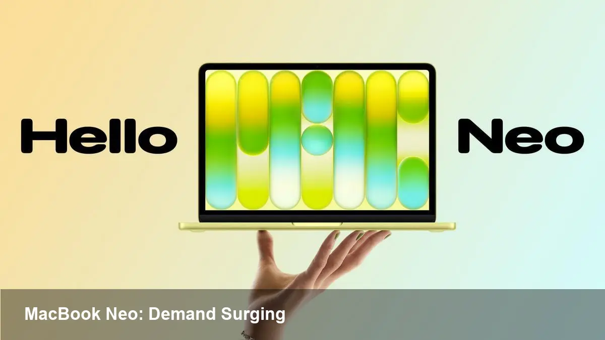 Why the MacBook Neo Demand Surprised Apple