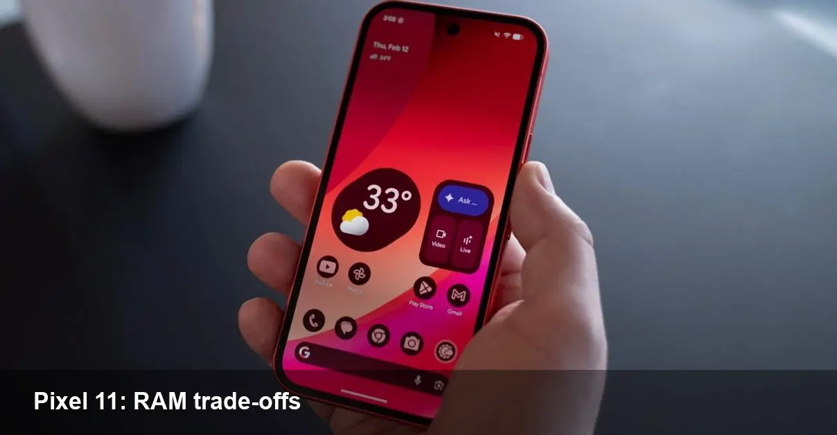 Pixel 11 and the RAM squeeze