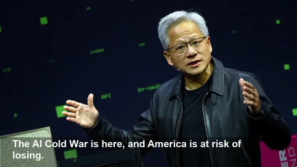 Nvidia CEO's Alarming Warning: Is America Already Losing the AI Race to China?