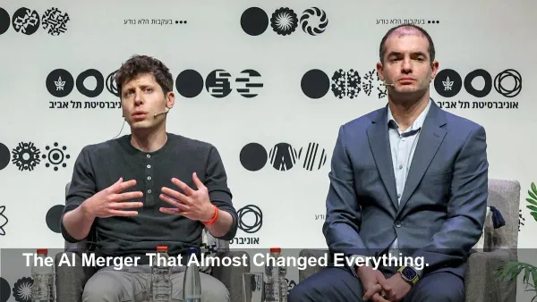 Shocking Deposition Reveals OpenAI & Anthropic's Secret Merger Talks After Altman's Firing—You Won't Believe What Almost Happened