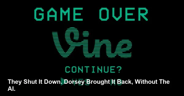Don't Get Left Behind: Jack Dorsey Revives Vine to Fight the AI Apocalypse You Feared Was Coming