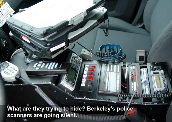 Berkeley Police Radio Blackout: What BPD Doesn't Want You to Hear Anymore