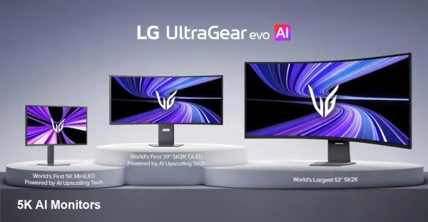 LG UltraGear evo: 5K Monitors with AI Upscaling