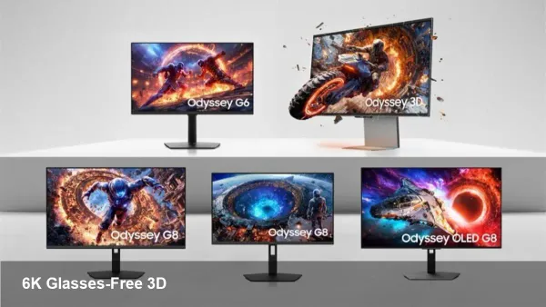 Samsung Odyssey 2026: 6K Glasses-Free 3D & 1,040Hz