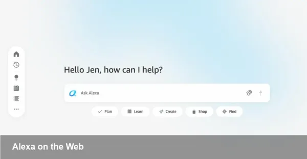 Alexa Plus Web Interface Goes Live on Alexa.com