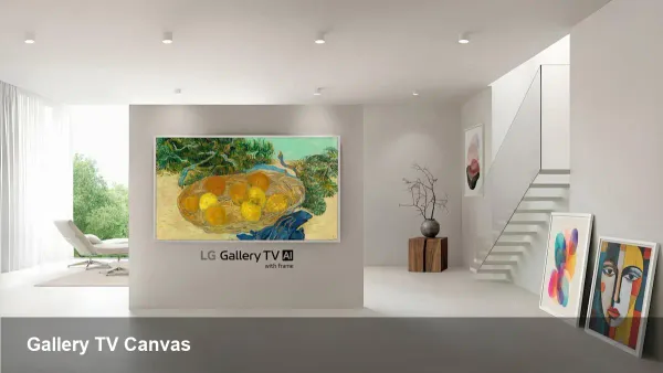 LG Gallery TV: Canvas-Style Mini LED at CES 2026
