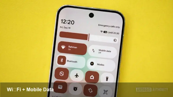 Android may restore separate Wi‑Fi and Mobile tiles