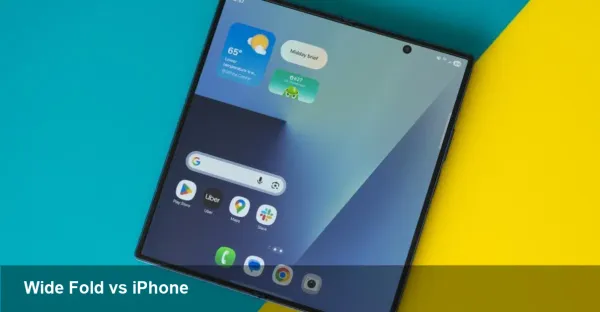 Samsung Wide Fold vs Apple: 2026 foldable specs
