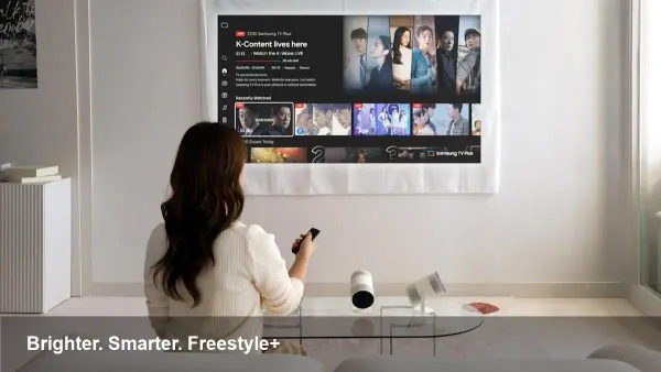 Samsung Freestyle+ Portable Projector: Brighter, Smarter