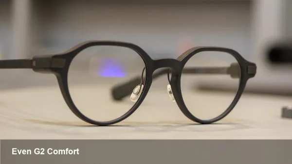 Even G2 Smart Glasses: Comfortable AR at CES