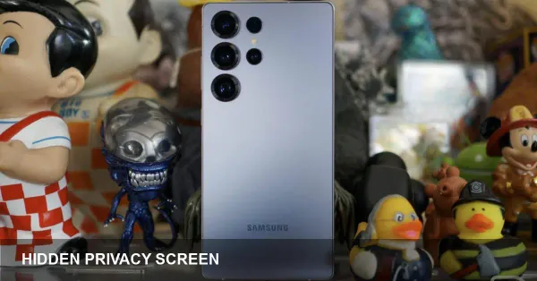 Galaxy S26 Ultra adds hidden privacy screen