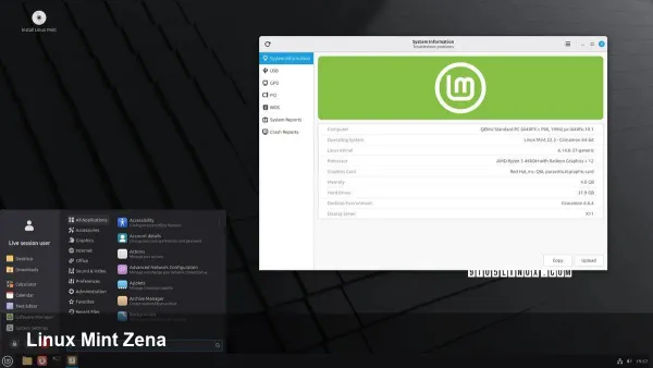 Linux Mint 22.3 'Zena' — Cinnamon 6.6 & Kernel 6.14
