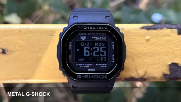 Leaked Casio G-Shock adopts metal square with heart rate