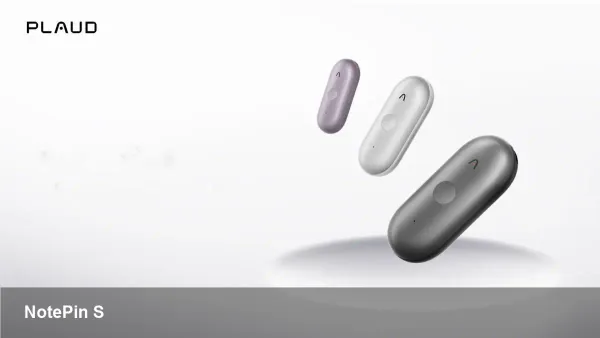 Plaud NotePin S: new AI pin & meeting app