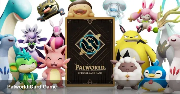 Palworld Card Game Arrives July 30