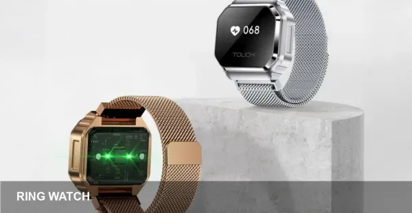 Rogbid Fusion ring-watch packs OLED, HR & sleep