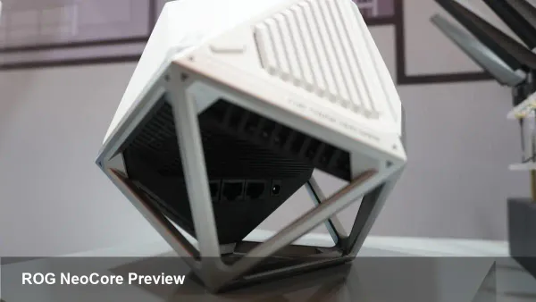 Asus ROG NeoCore: First Look at Wi‑Fi 8 Router