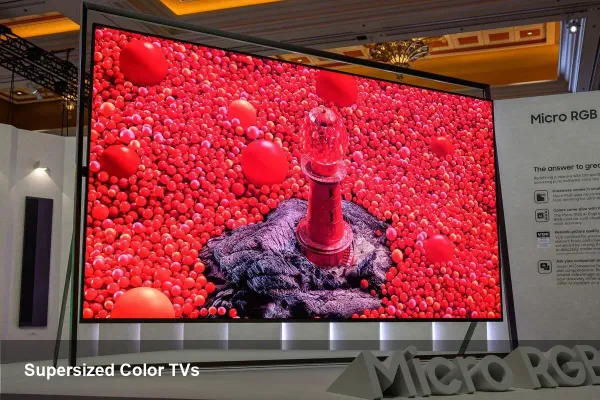 Samsung’s 2026 TVs: 130-inch, Rich Color & AI