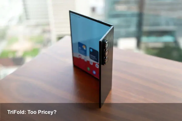 Galaxy Z TriFold: Samsung’s costly trifold phone