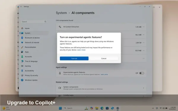 Upgrade to Copilot+ Windows 11 PCs