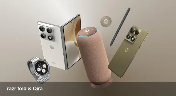 Motorola debuts razr fold and Qira AI