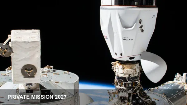 Axiom wins NASA private astronaut mission (2027)