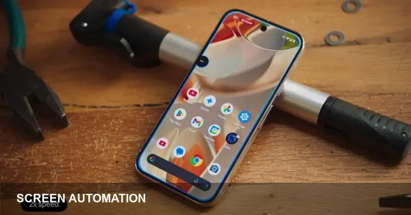 Gemini screen automation to control Android actions