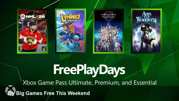 Free Play Days: Try NHL 26, SAO, Age of Wonders 4
