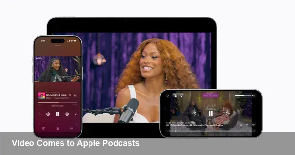 Apple's new video podcast push