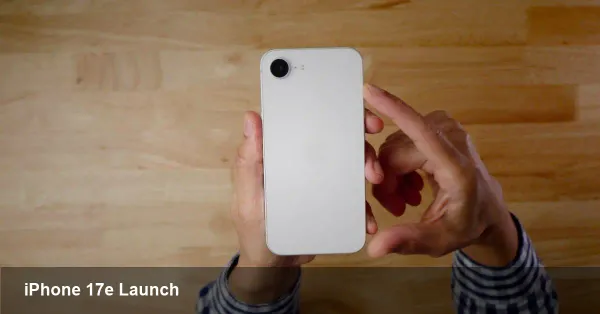 iPhone 17e launching this month — report