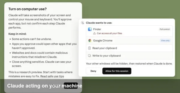Anthropic Claude controls your computer