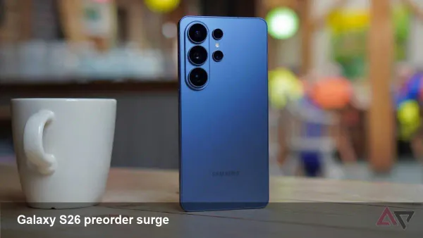 Galaxy S26 Preorders Surge