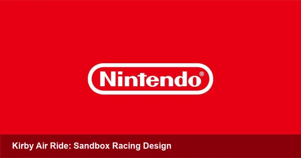Inside Kirby Air Ride's Design with Masahiro Sakurai