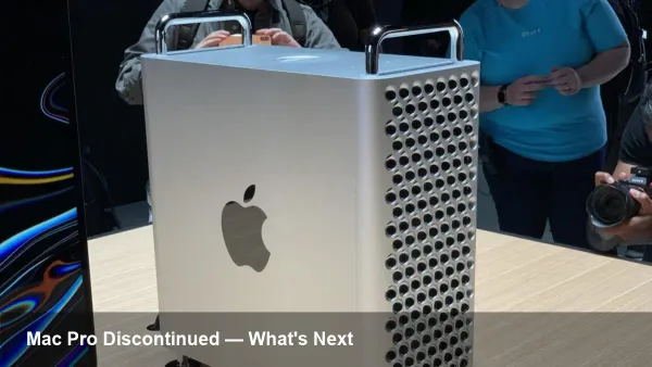 Apple Pulls the Plug on Mac Pro