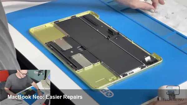 MacBook Neo Tear-Down: Repairability Reimagined
