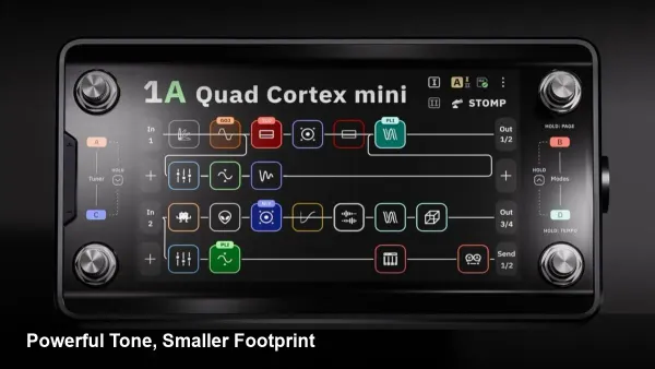 Quad Cortex Mini — Compact Amp Modeler