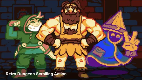 Dark Scrolls: Devolver's Retro Dungeon Scroller